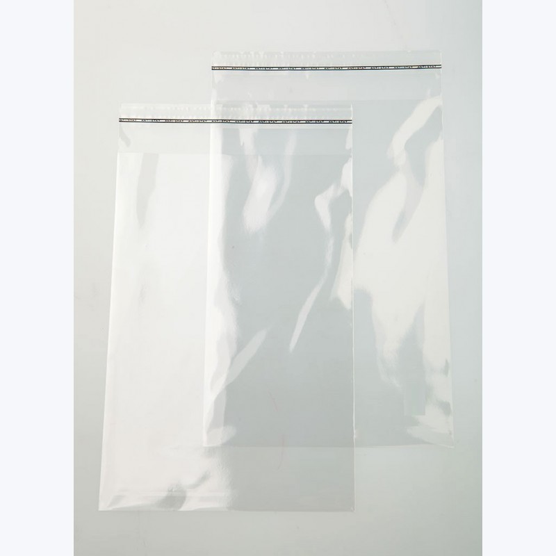 Pochette fraîcheur à fermeture adhésive et fenêtre transparente 250 x 250
